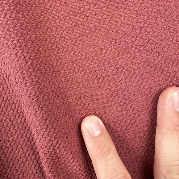 Shop Meg Cuffed Leg‎ Trousers Women’s XS Red Tapered Leg Stretch Pocket Mid Rise - Picture 7 of 16